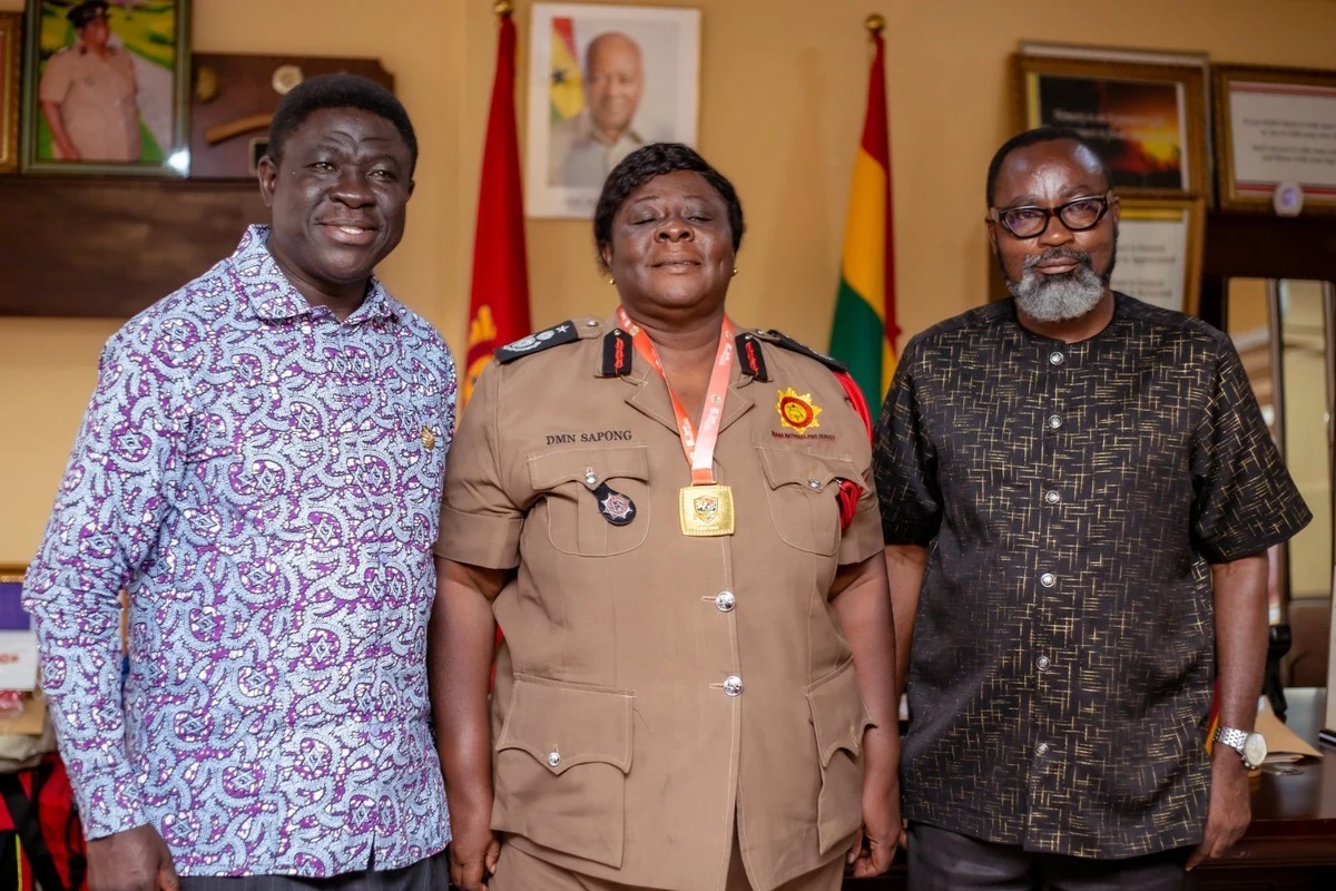 Delegation with Fire Service Commander